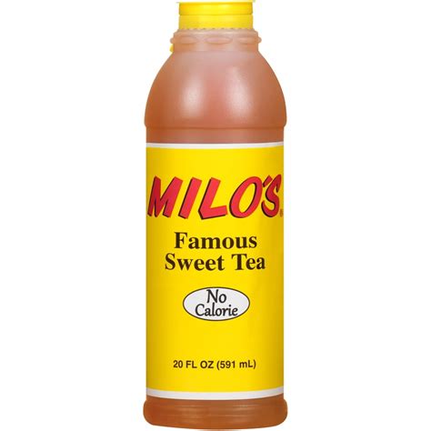 Milo's, No Calorie Sweet Tea Fresh Brewed, 20 Fl. Oz. - Walmart.com