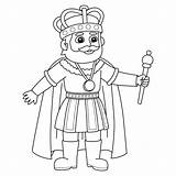 Premium Vector  Mardi Gras Crown King Isolated coloring Page sketch template