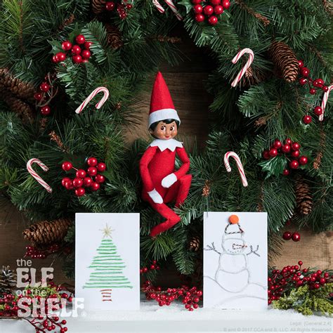 Crafty Christmas Cards | The Elf on the Shelf