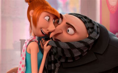 Gru and Lucy - Despicable Me 2 wallpaper - Cartoon wallpapers - #49345