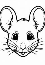 Mice — Coloring Pages Free & Printable sketch template