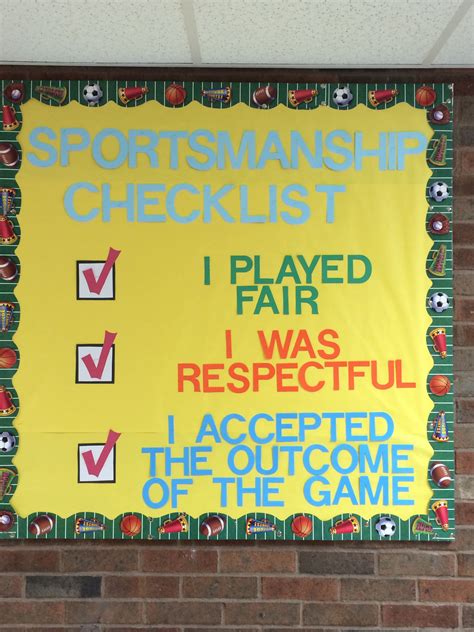 Pin by Erica Ouellette on Elementary PE Bulletin Boards | Physical education bulletin boards, Pe ...