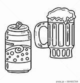 Beer Mug Coloring Page sketch template