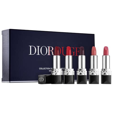 Dior Rouge Dior Mini Lipstick Set | Holiday Beauty Gifts For Your Boss ...
