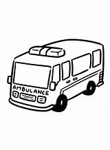 Ambulance Coloring Pages To Print  Free Printable sketch template