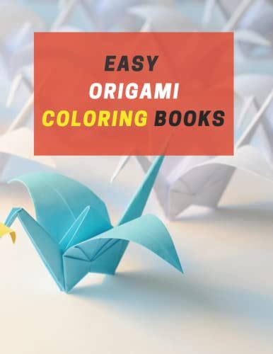 Origami Coloring Book: Coloring Activities Books for Children, Adults, Students. 100 Pages, 8.5 ...