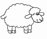 Sheep Soft Fur Coloring Page  Sky Pages For Kids sketch template