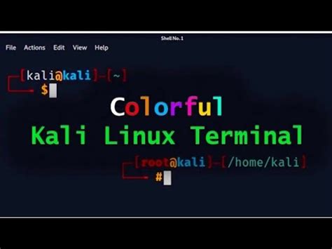 How To Make Terminal Colourful In Kali Linux