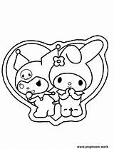 Printable Sanrio Characters Coloring Pages  And Enjoyable sketch template