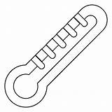 Thermometer Emoji coloring page  ColouringPages sketch template