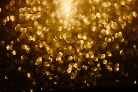 elegant gold glitter bokeh | Abstract Stock Photos ~ Creative Market