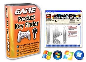 Game Product Key Finder