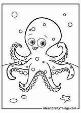 Baby Octopus Coloring Pages sketch template