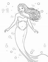 Halle Bailey The Little Mermaid Coloring Pages sketch template