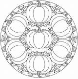 Halloween Mandala 9 Coloring Page  Free Printable Pages For Kids sketch template