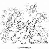 Stitch Lilo Stich Kolorowanki Kolorowanka Druku Colornimbus Pokemon  sketch template