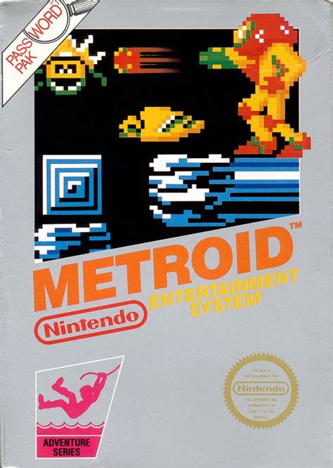 Metroid (1986) NES box cover art - MobyGames