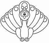 Adorable Peacock Coloring Page  Free Printable Pages For Kids sketch template
