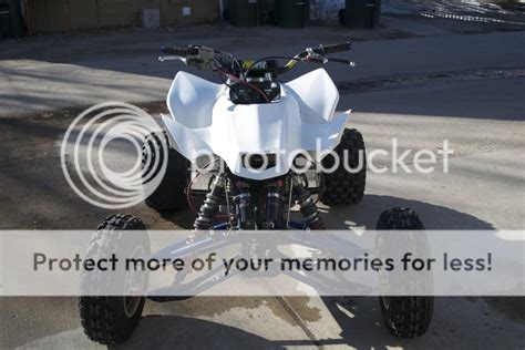 TRX450R Maier MX White Plastics - Honda TRX Forums: Honda TRX 450R Forum