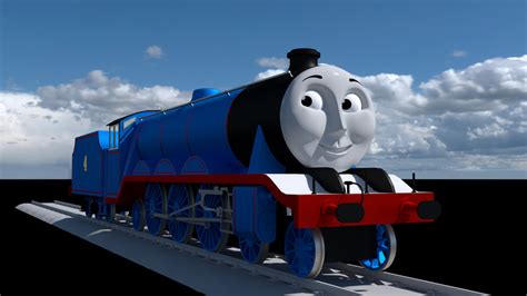 Gordon The Big Blue Engine Render by Thatotherdude1 on DeviantArt