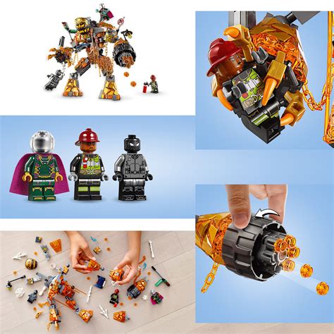 LEGO - Spider-Man - 76128 Molten Man Battle - Online Toys Australia