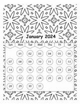 2024 Coloring Pages Calendar  CalendarLabs sketch template