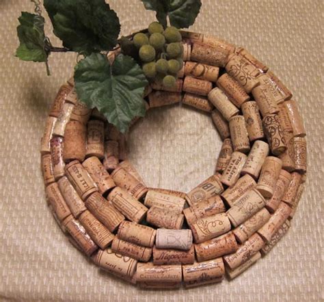 Wine Cork Wreath Instructions