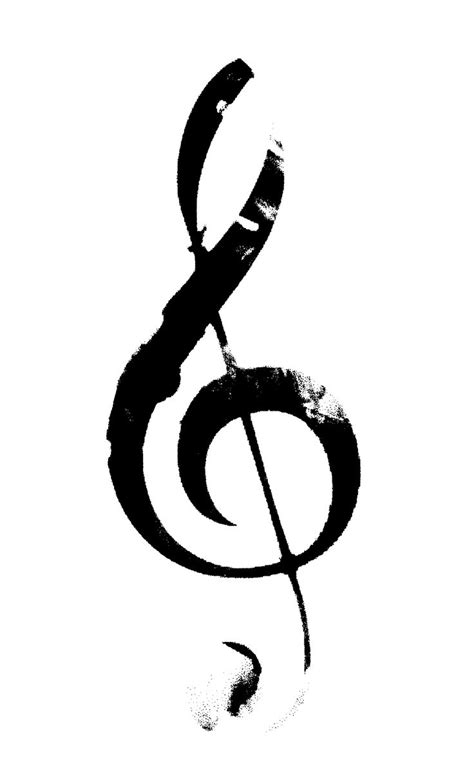 Treble Clef Artwork - ClipArt Best