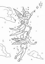 Trilli  Tinkerbell coloring Pages Fairy Cartoon sketch template