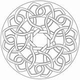 Celtic Knot Mandala coloring Page  Free Printable Coloring Pages sketch template