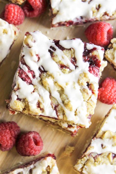 Raspberry Streusel Shortbread Bars | Baking You Happier