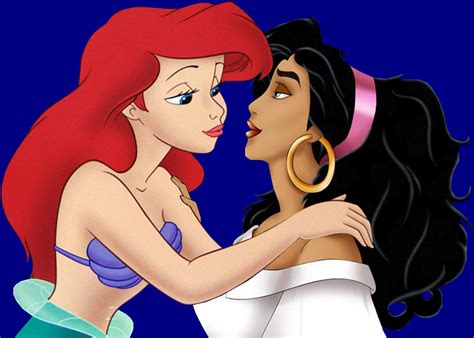 Esmeralda x Ariel - disney crossover Fan Art (43072516) - Fanpop