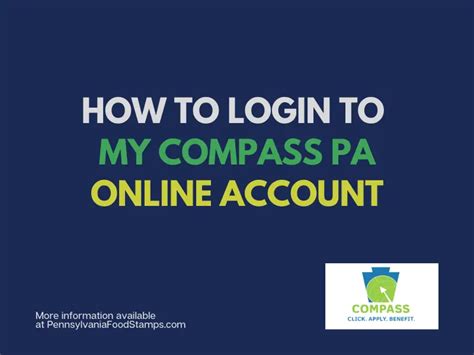 My COMPASS PA Login Help - Pennsylvania Food Stamps