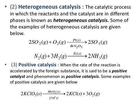 Catalysis