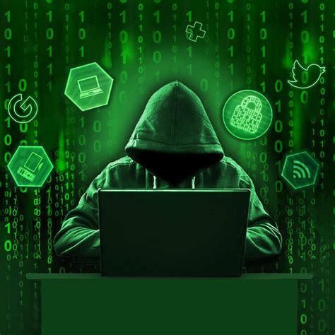 Download Green Hacker On Laptop Hacking Android Wallpaper | Wallpapers.com