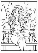 Free Printable Barbie Coloring Pages Unleash Your Creativity With The  sketch template