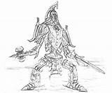 Skyrim Alduin Coloring Pages sketch template