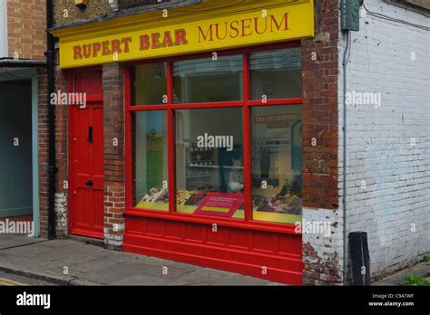 The Rupert Bear Museum Canterbury Kent UK Stock Photo - Alamy