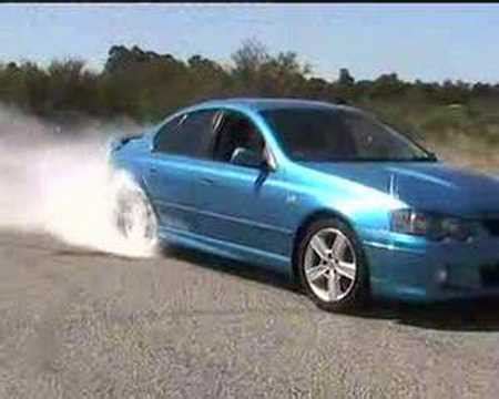 Ford Falcon Boss XR8 Burnout - Video