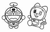 Doraemon Dorami Mewarnai Stampare Sorella Doraimon Minore  sketch template