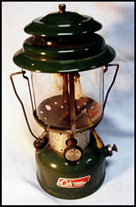 VINTAGE COLEMAN MODEL 220F WHITE GAS CAMPING LANTERN 1968 ERA | Coleman lantern, Camping ...