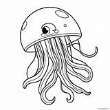 Jellyfish Coloring Page 2200 1747 sketch template