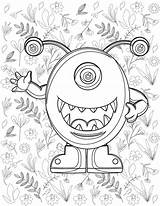 Free Monsters Vs Aliens Coloring Pages sketch template
