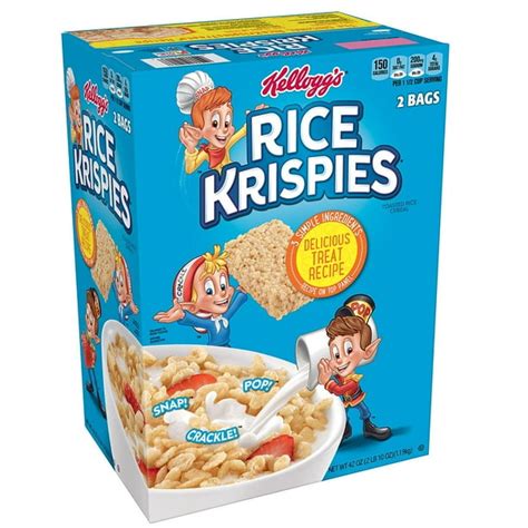 Kellogg's Rice Krispies Breakfast Cereal (42 oz., 2 pk.) - Walmart.com ...