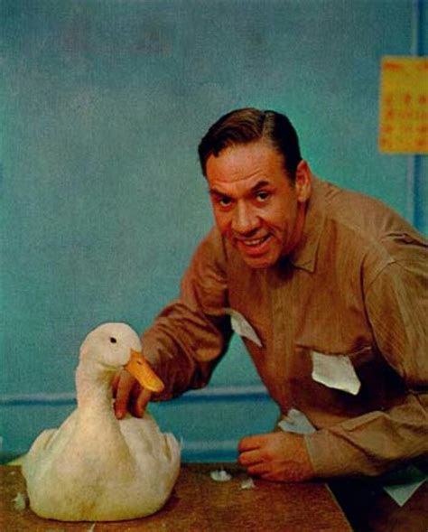 Ray Rayner and Chelveston the Duck as seen on The Ray Rayner Show on ...