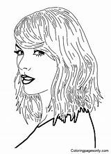 Taylor Swift Coloring Pages Printable For Free Download sketch template