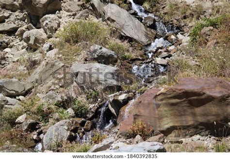 Alaknanda River Tributaries Himalayas Originating Stock Photo ...