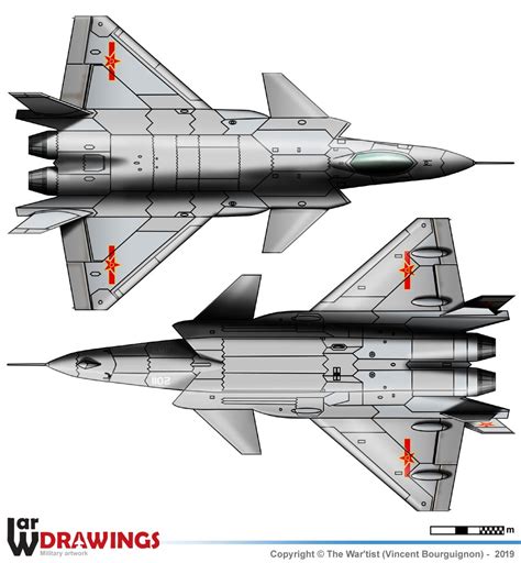 Chengdu J-20 Mighty Dragon Stealth air superiority fighter