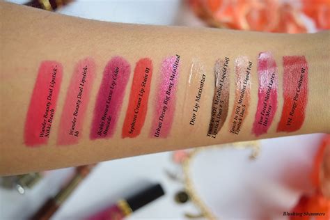 Blushing Shimmers: Sephora Favorites Give Me More Lip Set Review,Swatches