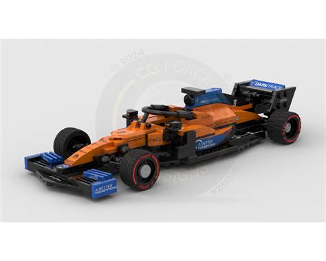 LEGO MOC F1 McLaren MCL35M by LegoCG | Rebrickable - Build with LEGO